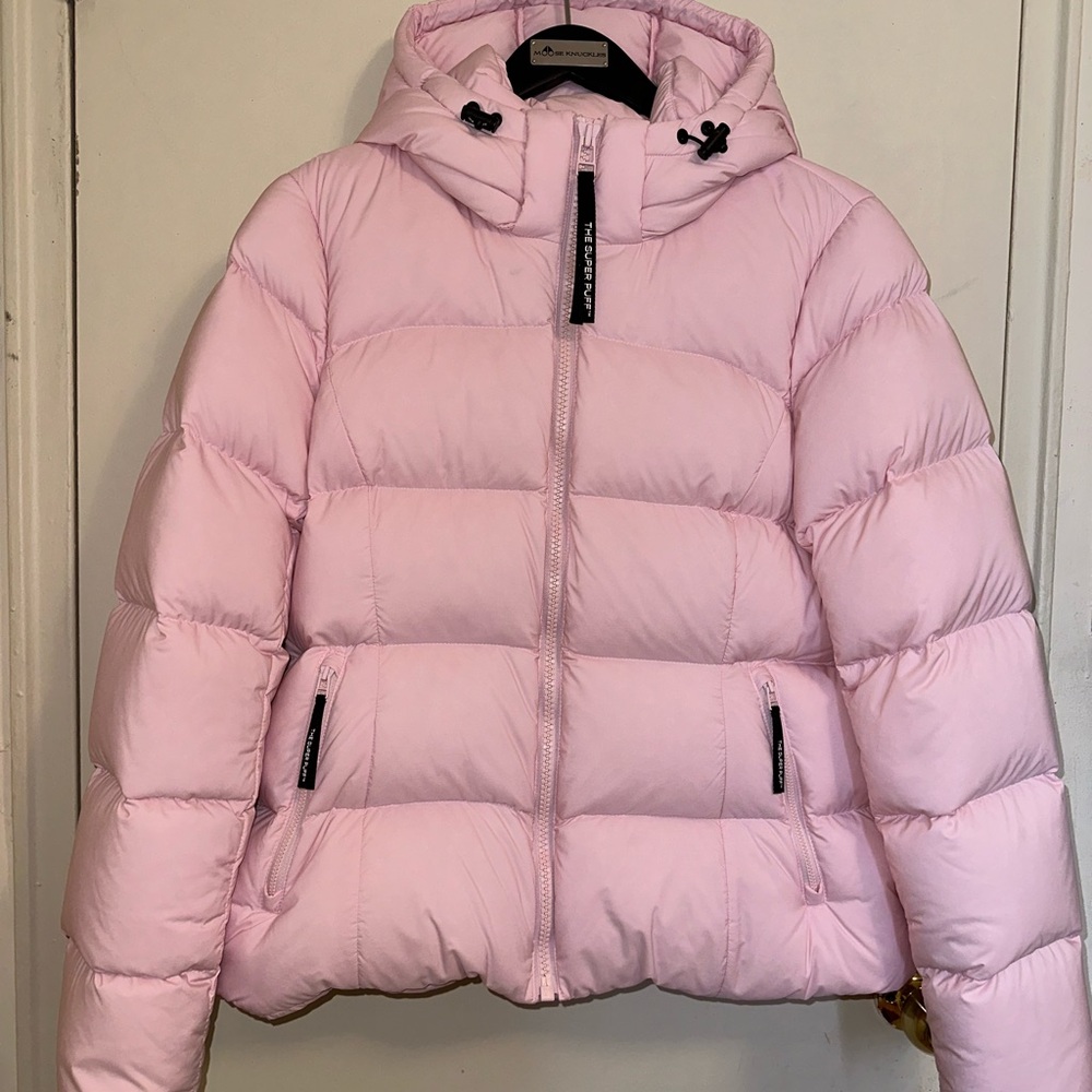 Aritzia Blush Pink Puffer Jacket